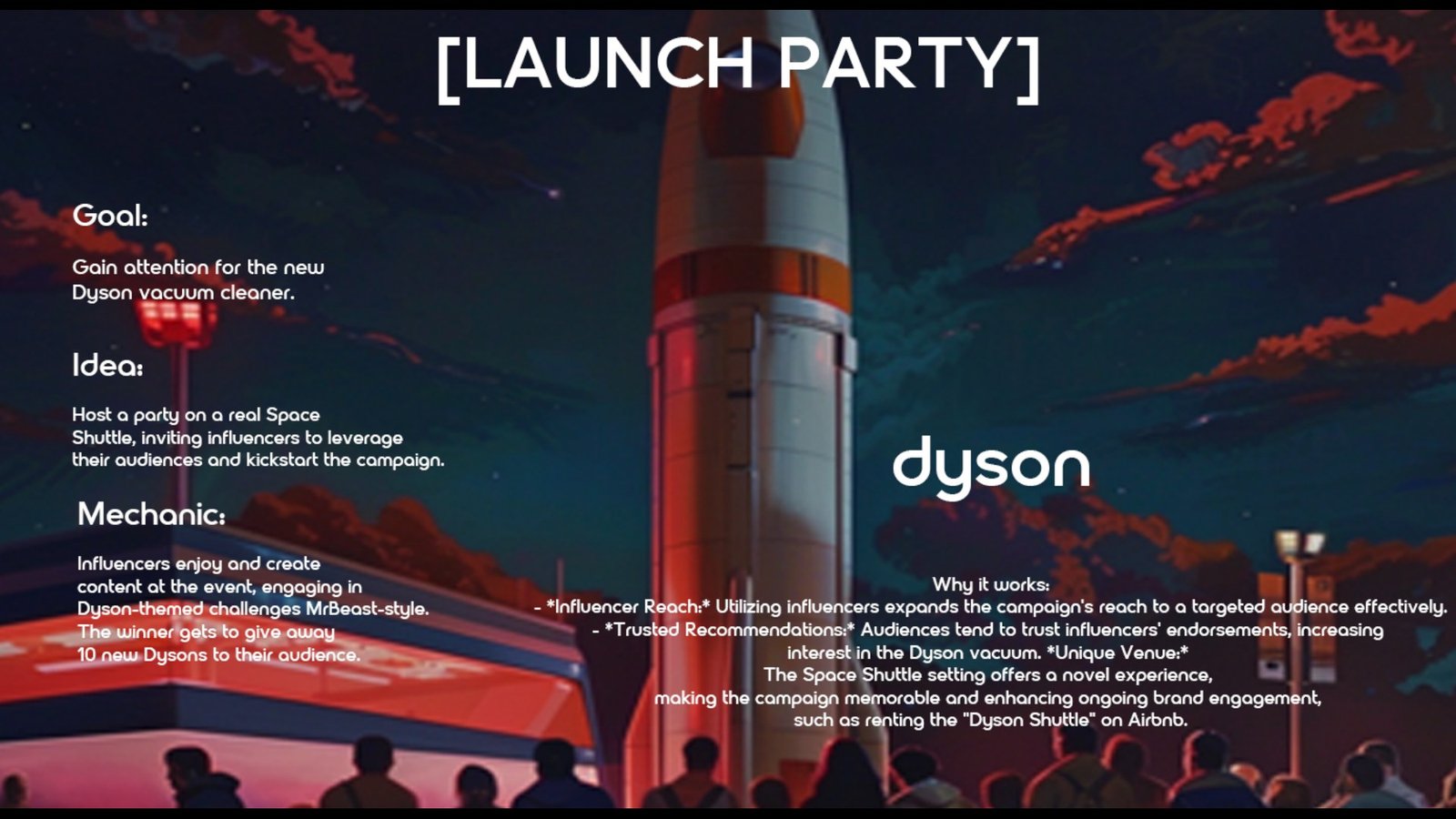 Dyson Launch campaign artwork
