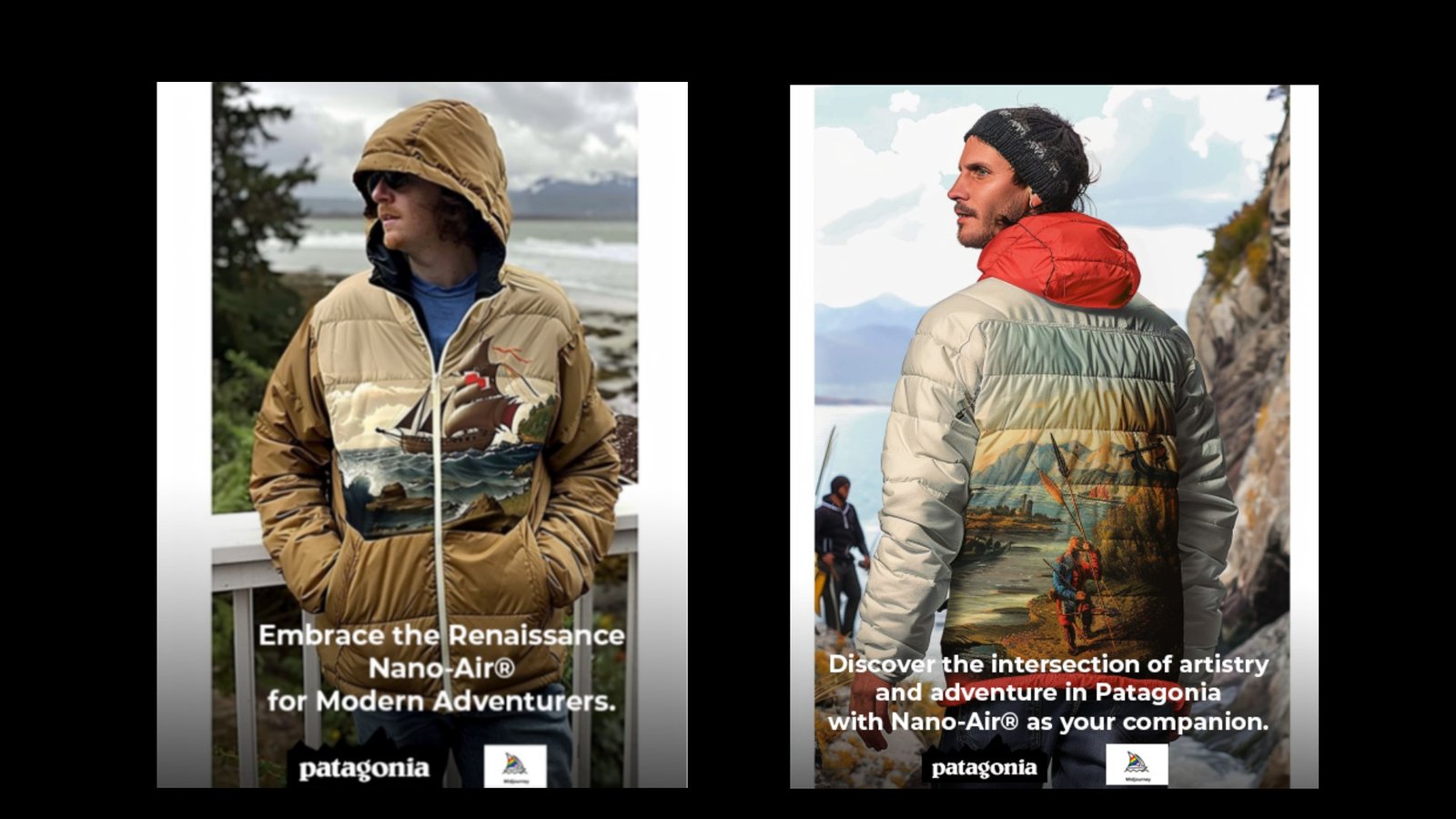 Patagonia campaign artwork